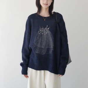 Line Stone & Graphic Pullover 502562