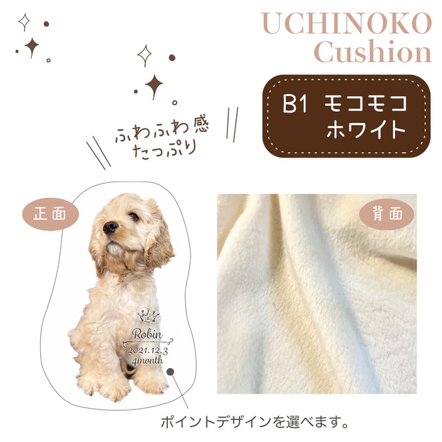 【UCHINOKO_Cushion】2Lサイズ
