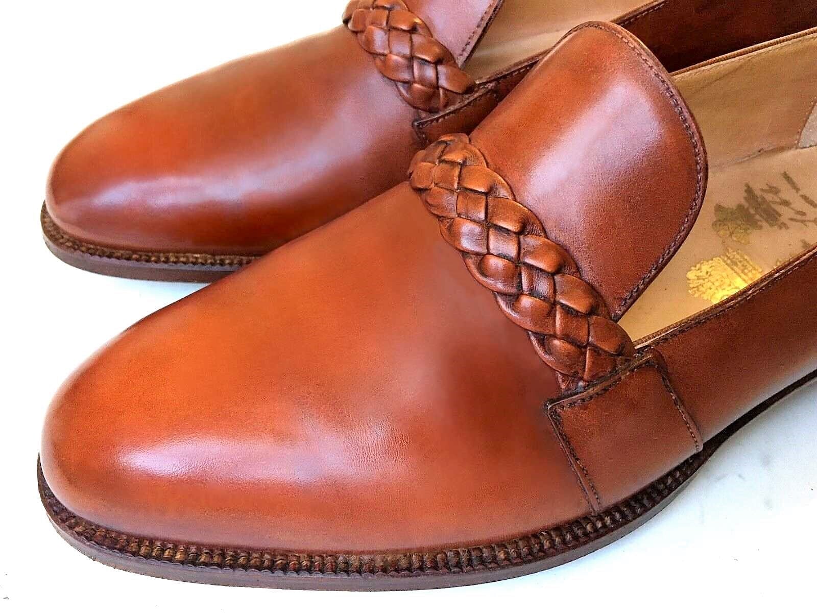 ☆定価100万円超☆ ジョンロブ・ロンドン ビスポーク 編み込み ☆定価100万円超☆ ジョンロブ・ロンドン ビスポーク 編み込み