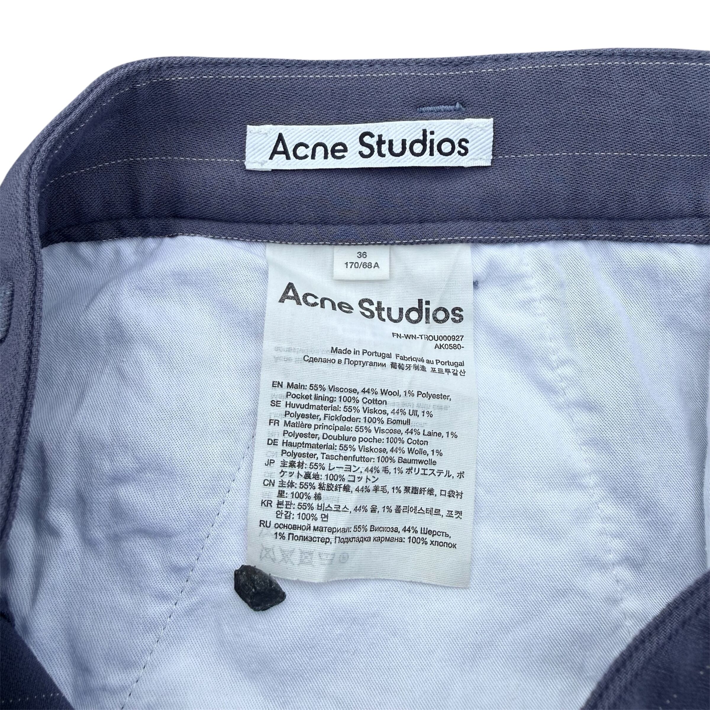 Acen Studios】Stripe Rayon Slacks | mdr2026.store