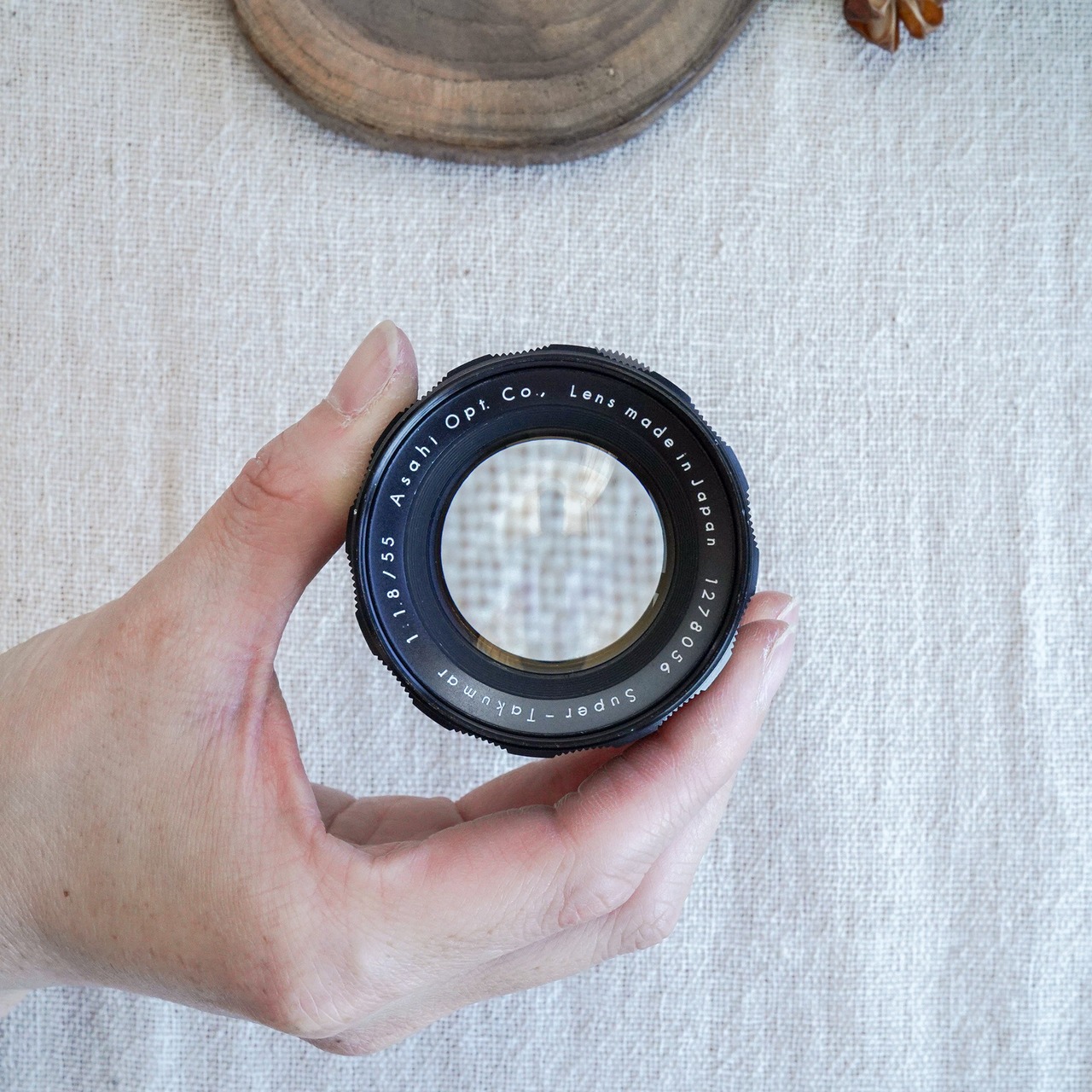 【希少銘玉】 Super Takumar 55mm f1.8 前期型 黄変なし