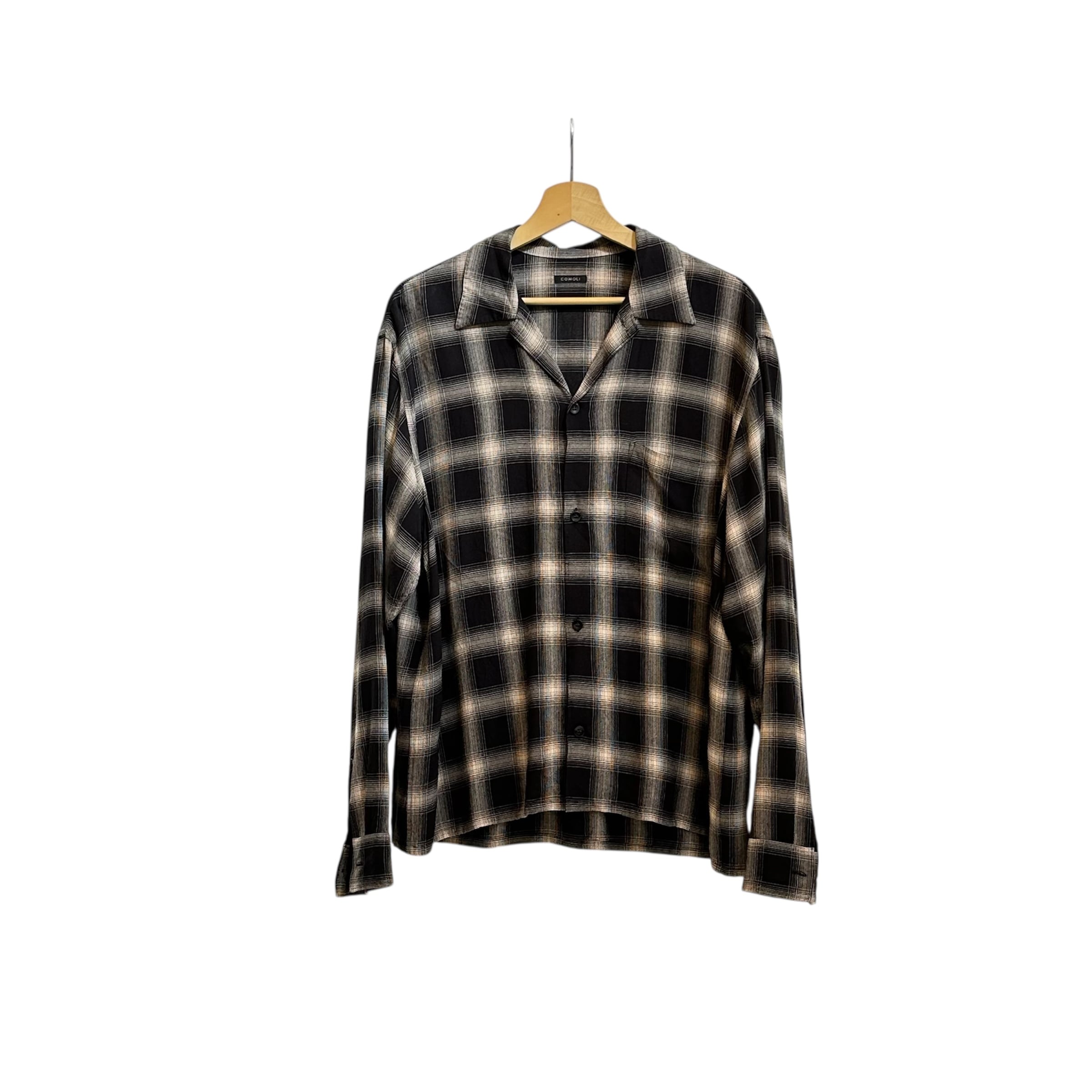 Comoli レーヨン シャツ