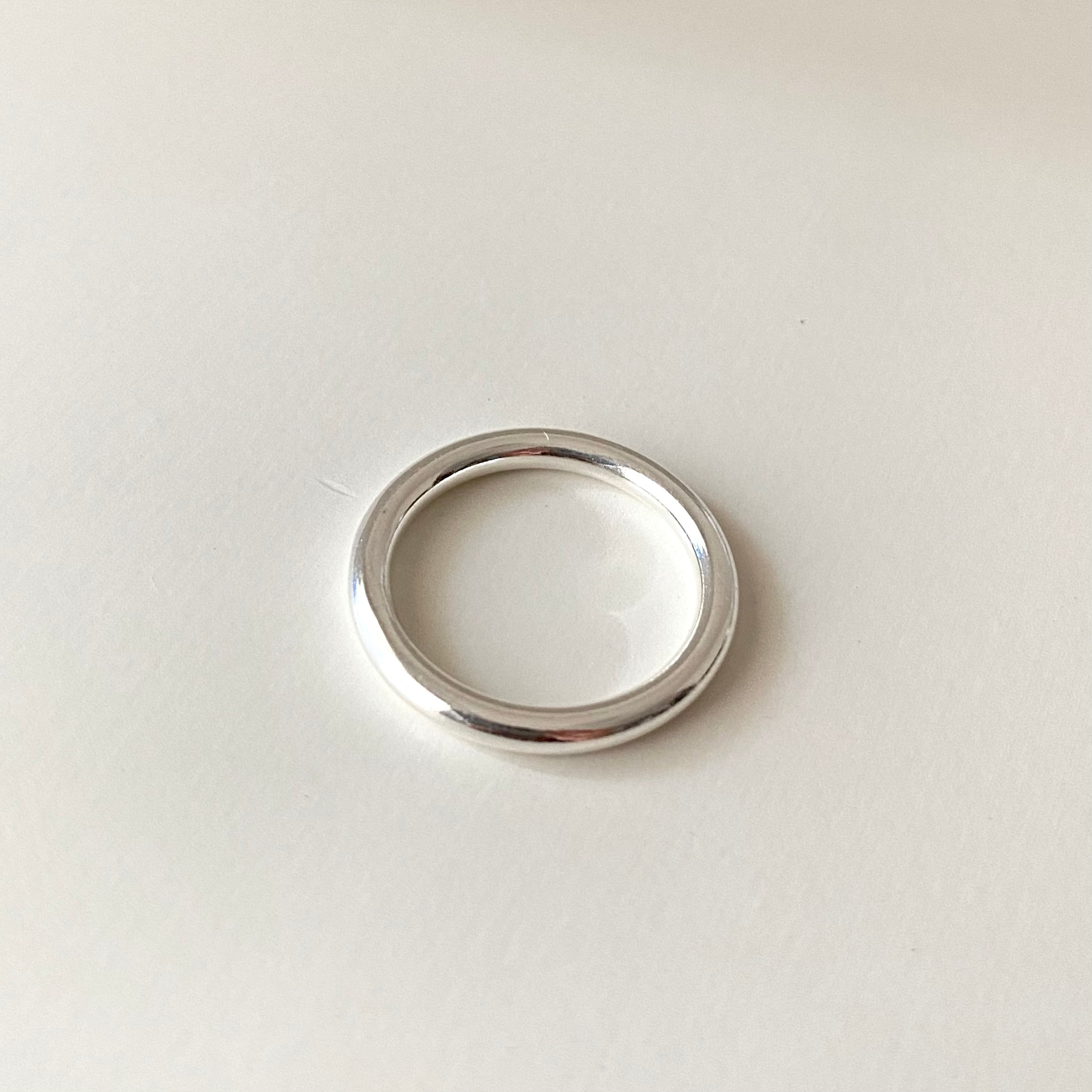 〔Silver990〕 Thin ring