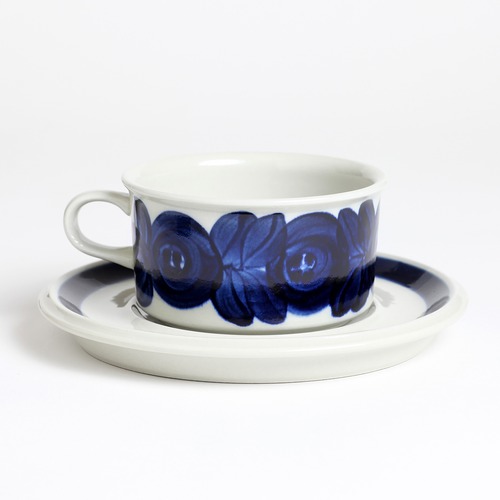 ARABIA アラビア Anemone アネモネ ティーカップ＆ソーサー - 65 北欧ヴィンテージ