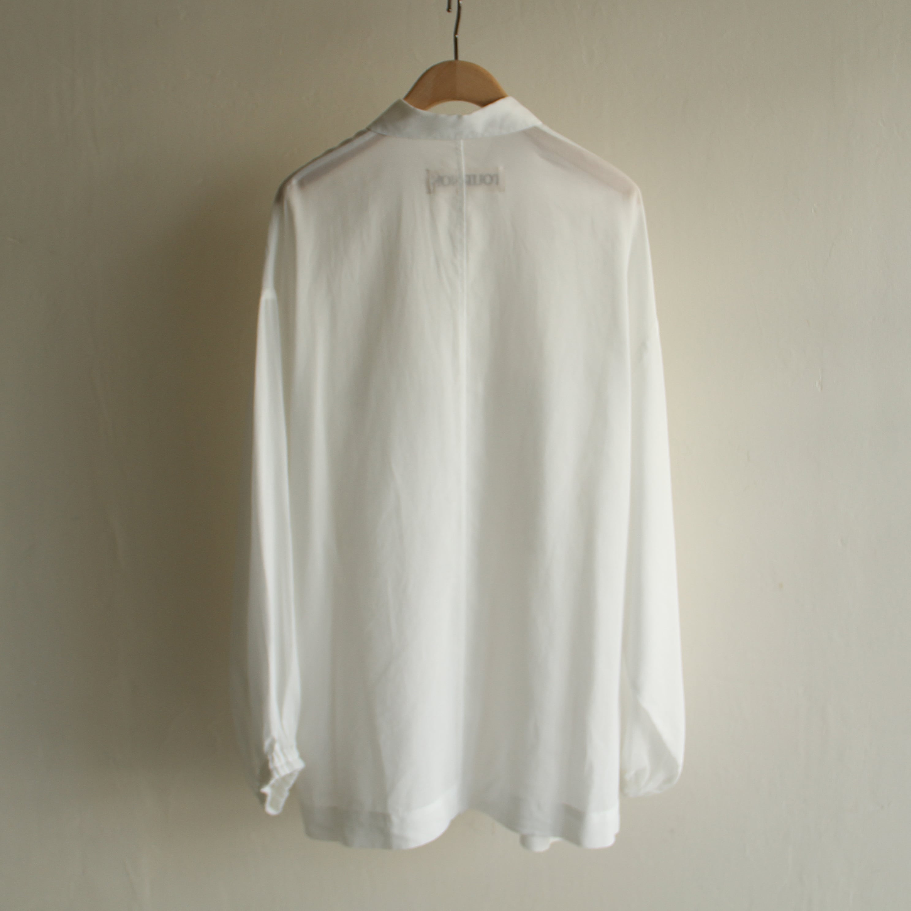 TOURNON. Cotton georgette over shirt | Terminal