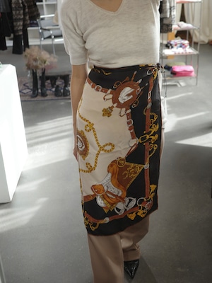 <vintage>horse scarf