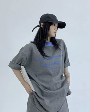 OISIS035 コントラストカラーレイジーネックラインセットアップ