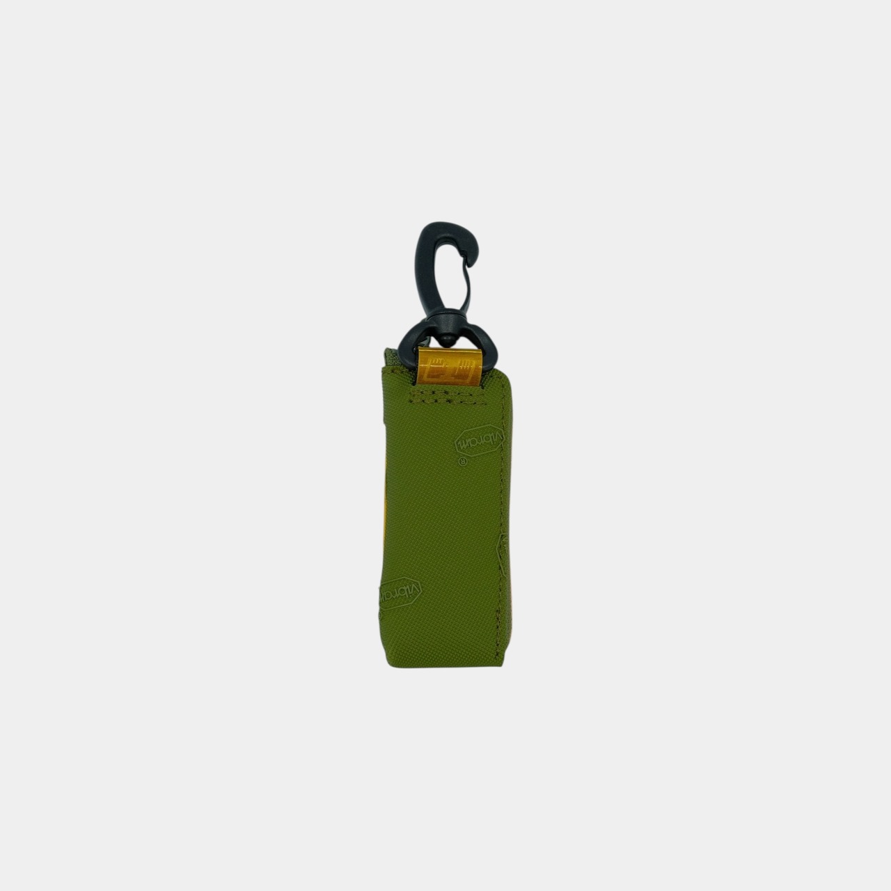 BALANSA × THISWAY vibram light case (khaki×orange) with orange glowing zip