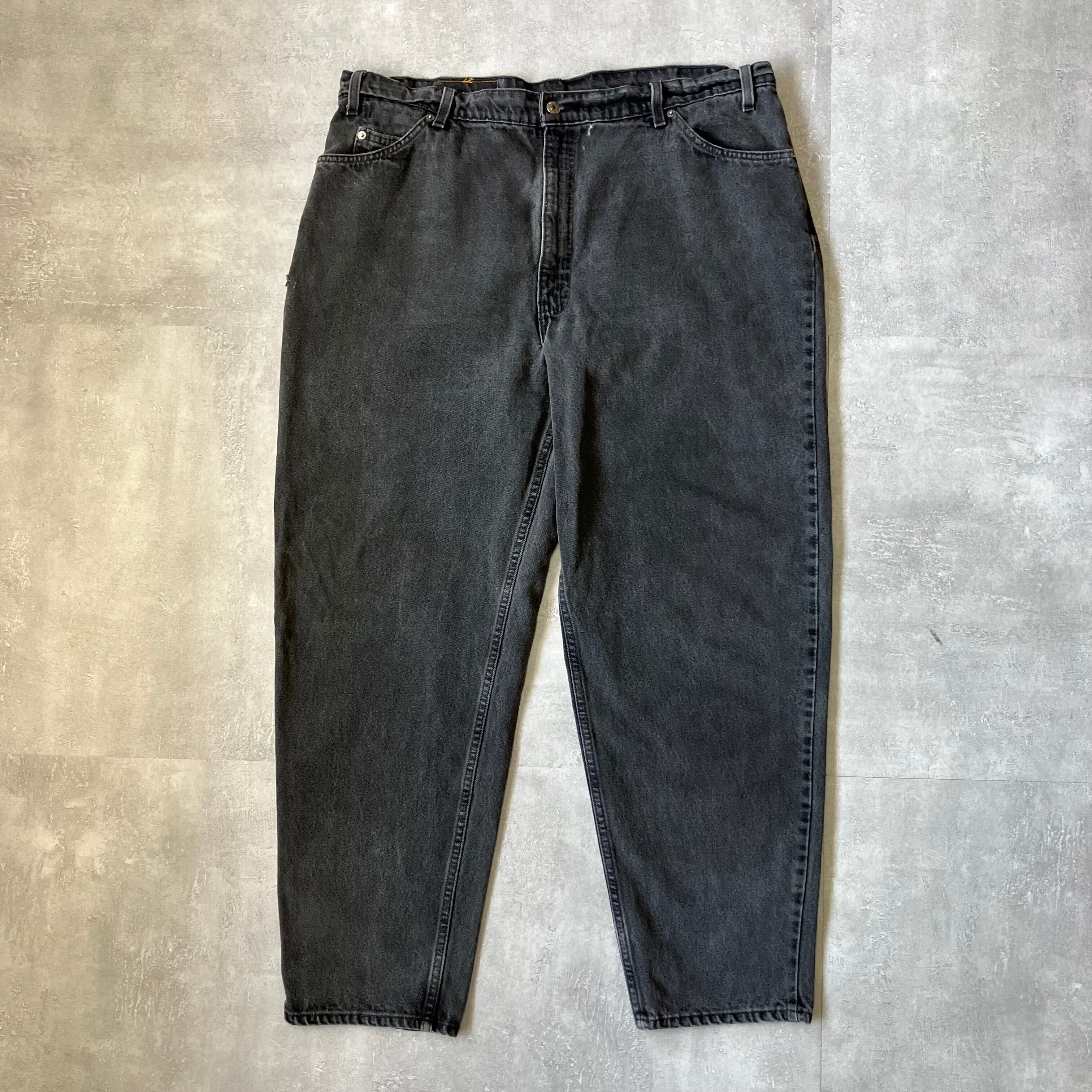 《実寸w39l30》Levi's リーバイス 560 90s usa製 ブラックデニム バギーデニム No.3370
