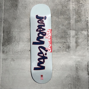 NJ X CHOCOLATE / JERSEY CITY CHUNK LOGO  DECK / 8.25x31.875inch (20.9x80.9625cm)