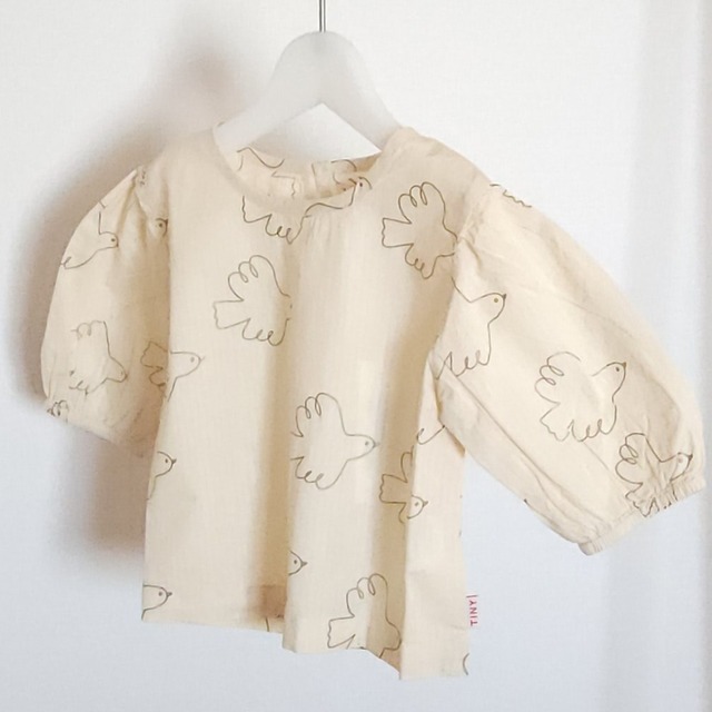 TINY COTTONS - DOVES BLOUSE / light cream