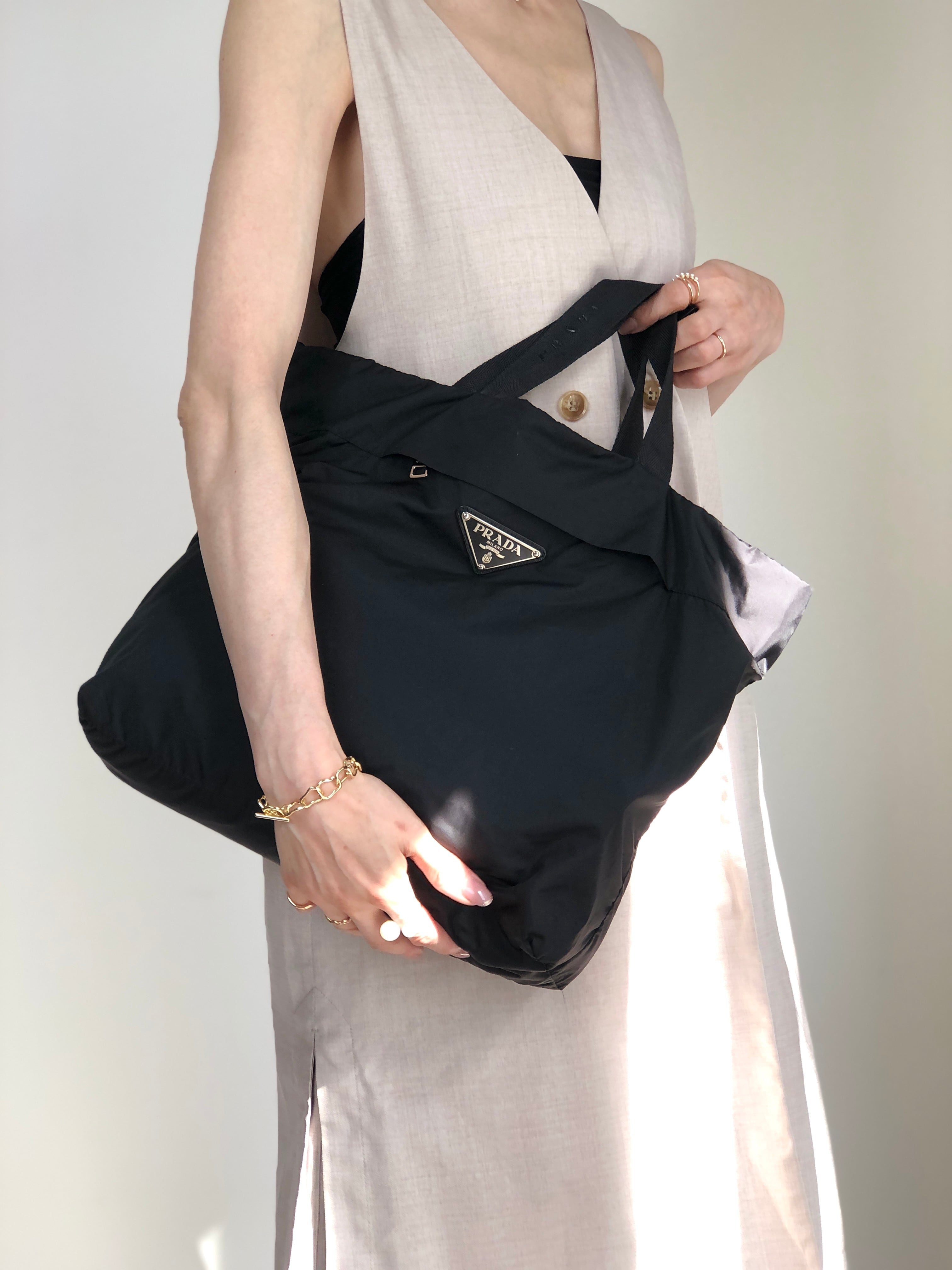 PRADA プラダ クマ モチーフ チャーム サフィアーノ ビジュー