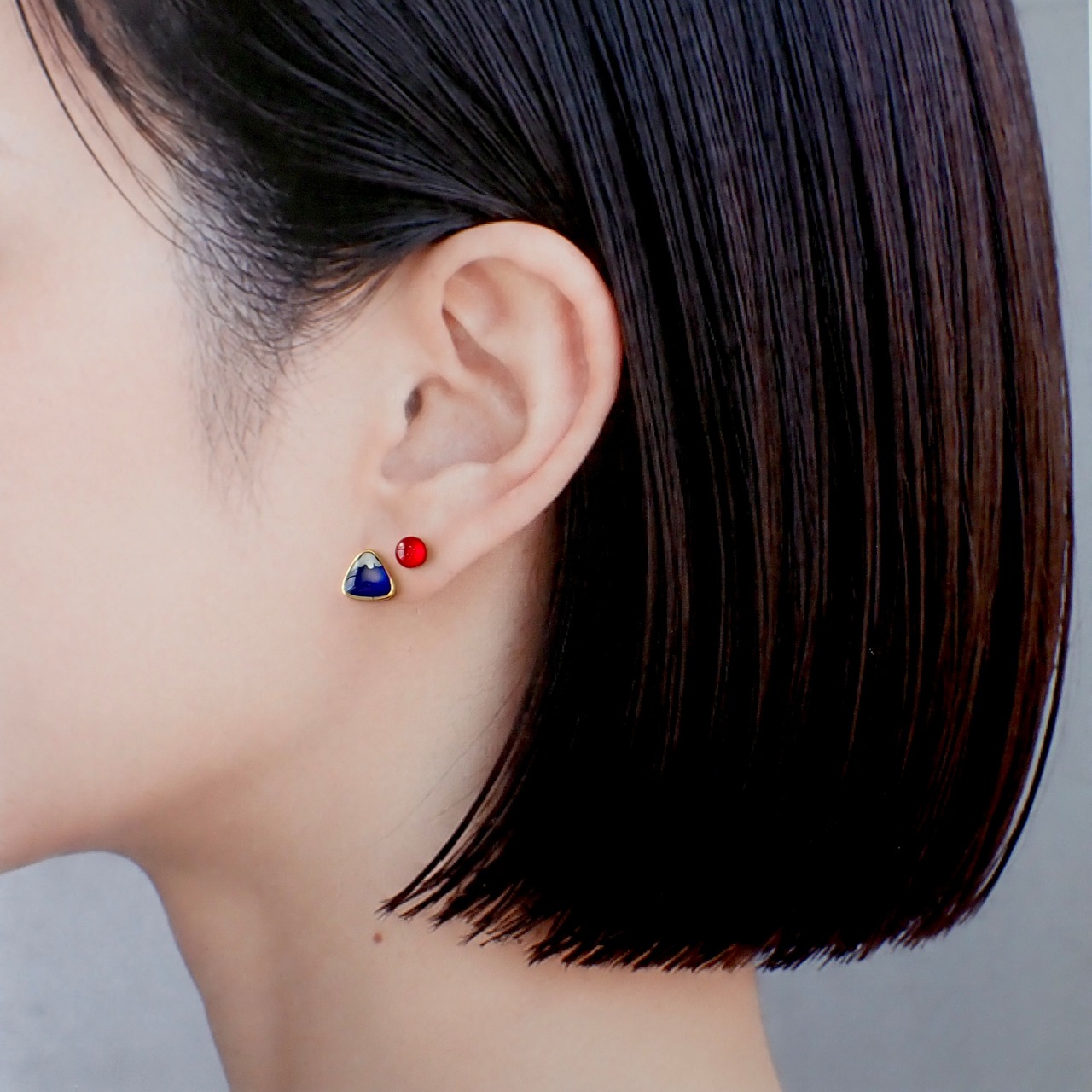 ピアス / 日の出富士
