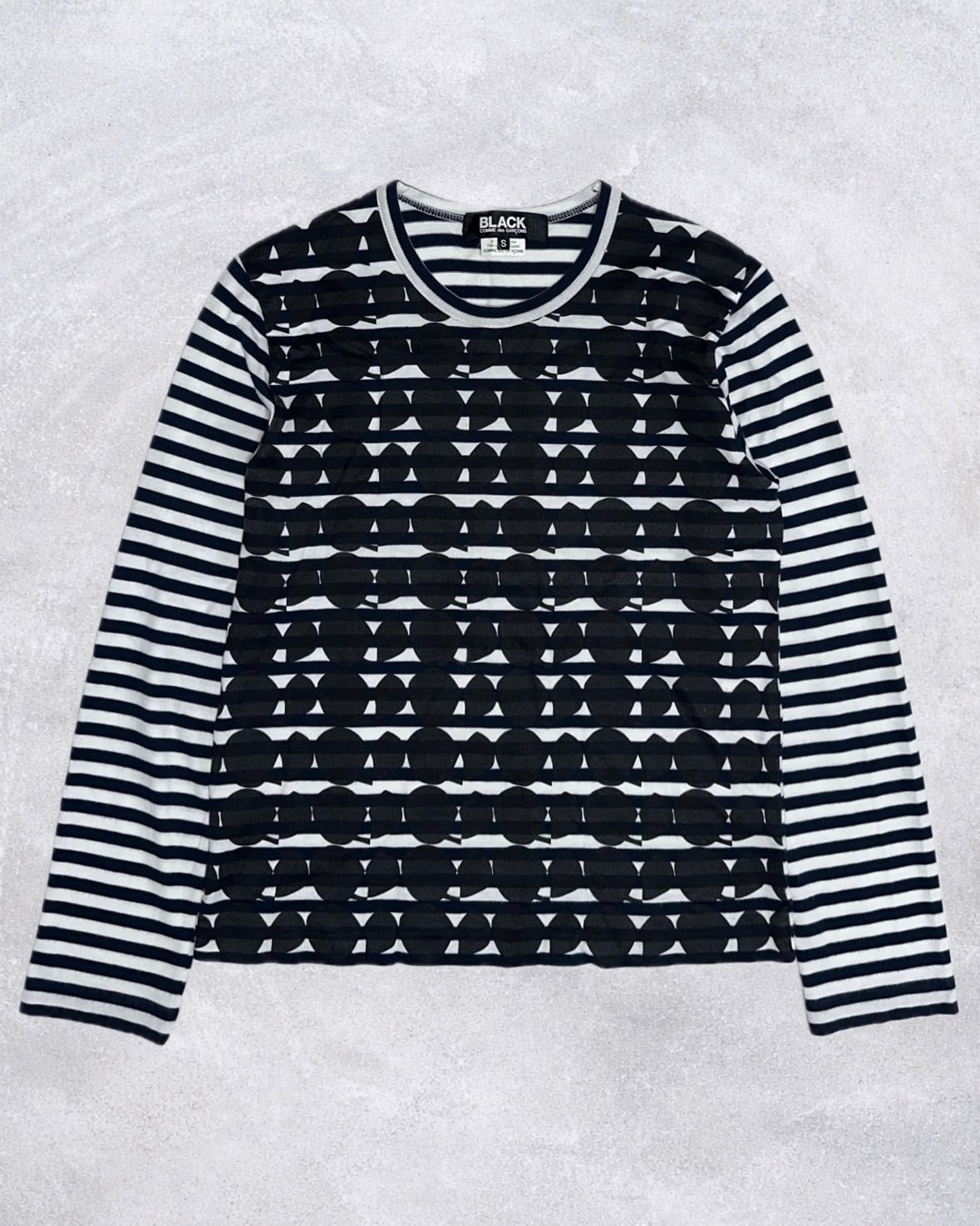 AD2002 COMME des GARÇONS HOMME Embroidery Grid Long Sleeve | Jurell