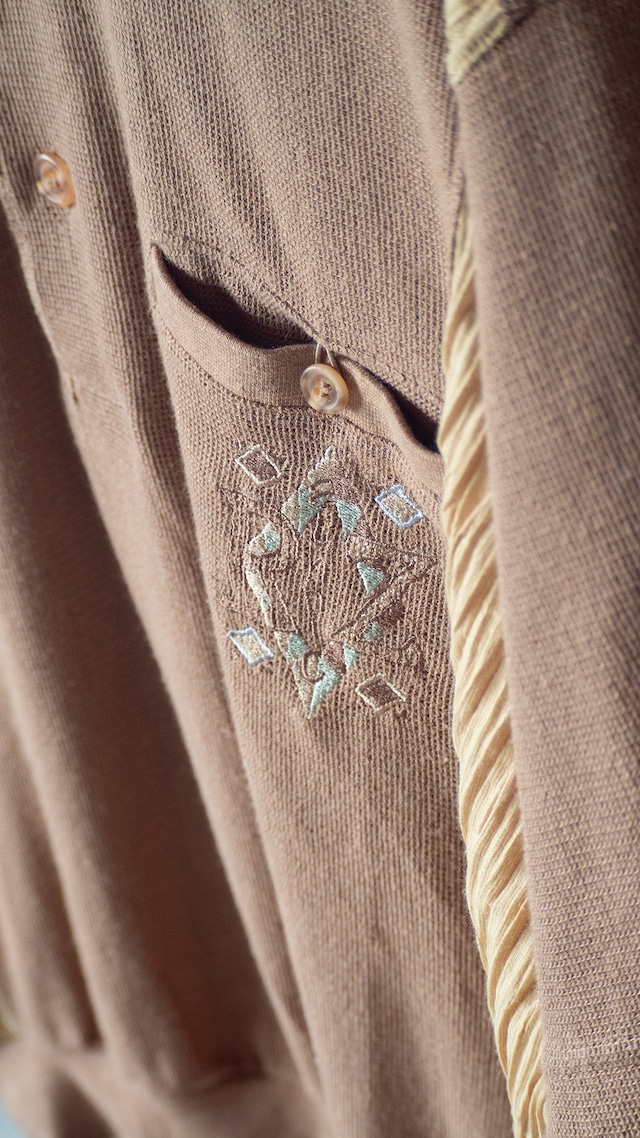 "RUBINOZA" 1990s Combi polo shirt