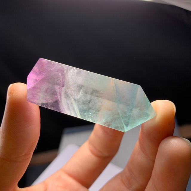 40透明度有り☆淡いフローライトポイント