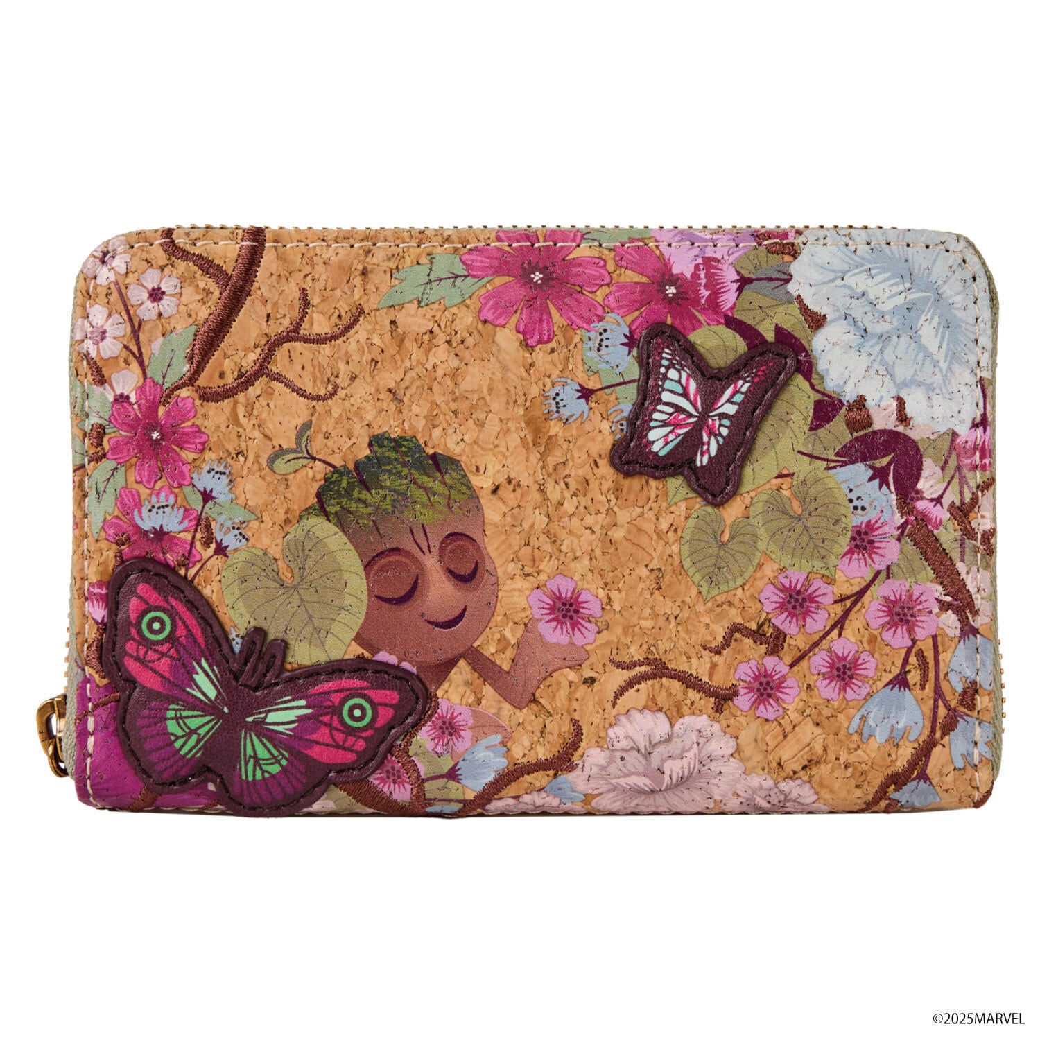 LF MARVEL GUARDIANS OF THE GALAXY GROOT ZIP AROUND WALLET_MVWA0229