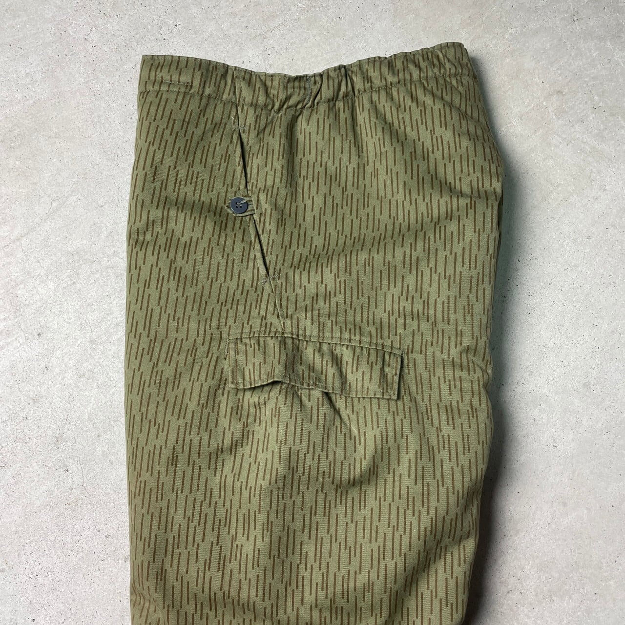 80年代 NVA 旧東ドイツ軍 レインドロップカモ カーゴパンツ ミリタリー