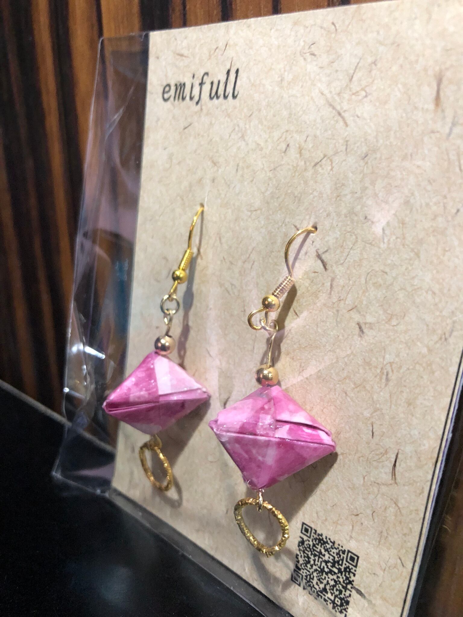 ピアス（ピンク）②