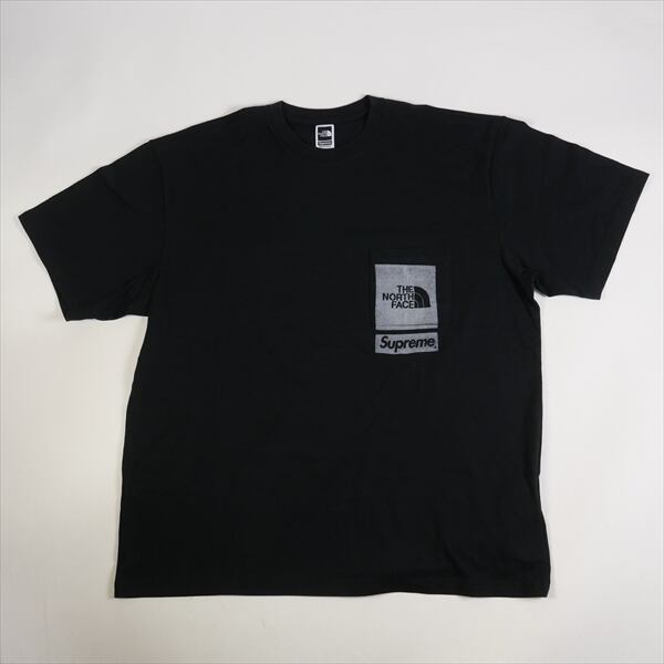 Tシャツ/カットソー(半袖/袖なし)Supreme × TNF Printed Pocket Tee Olive L