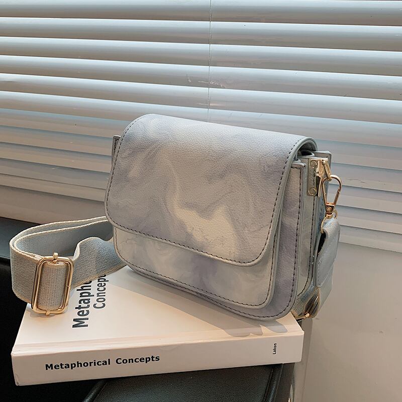 サマー 夏物 スクウェア メッセンジャーバッグ ワイドショルダー 手作りハンドバック97226111889