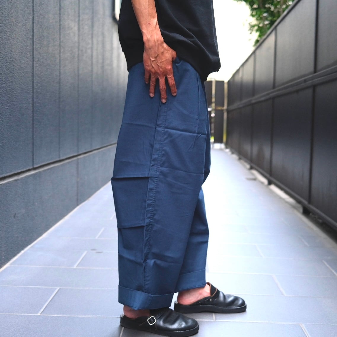 TUKI(ツキ) / pajamas -dull blue-(0041) | Signs