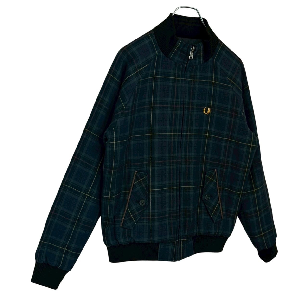 FRED PERRY フレッドペリー キルティングジャケット L リバーシブル