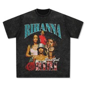 VINTAGE ストリート Rihanna Tシャツ T1050