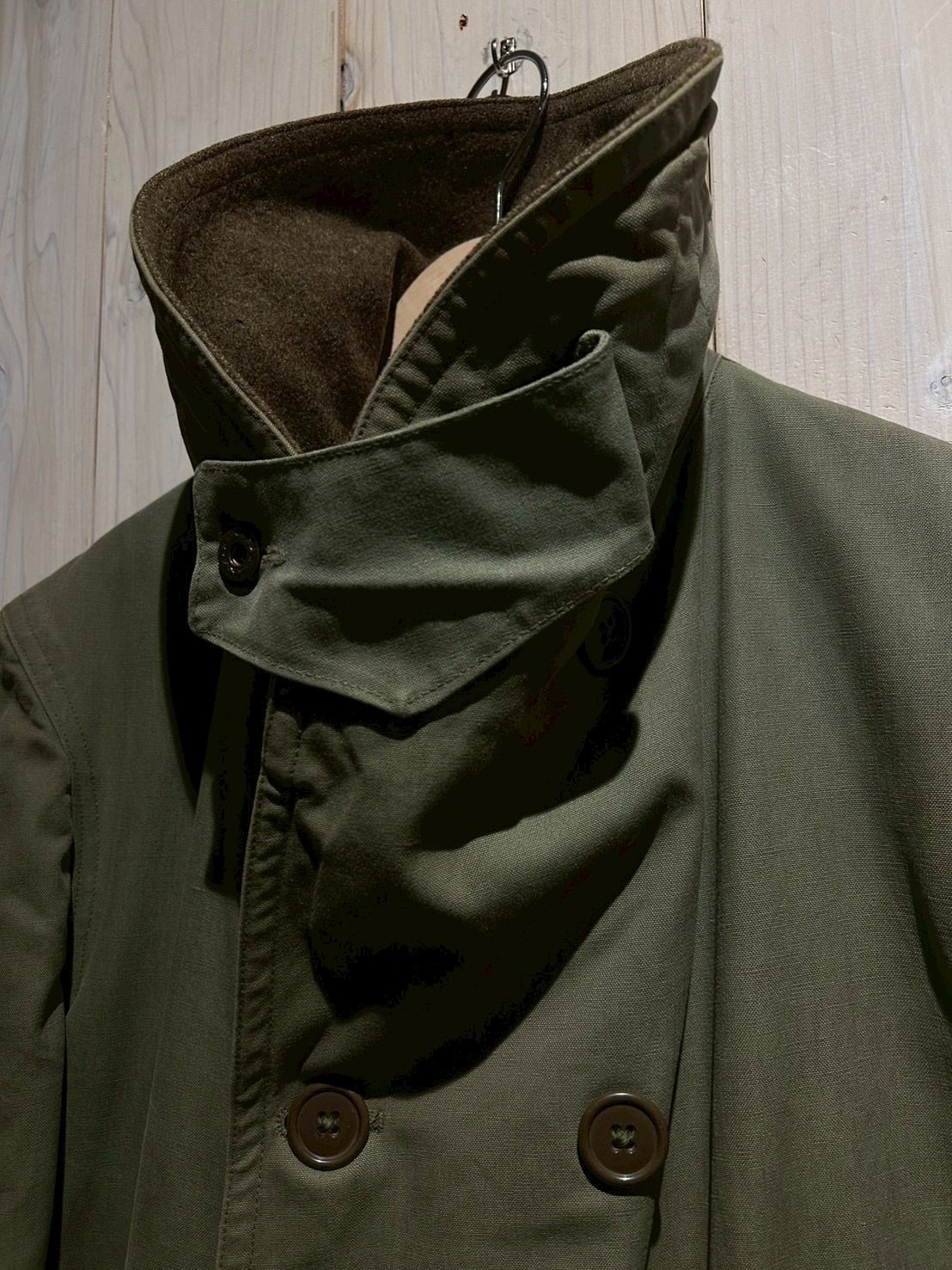a.k.a.C.a.k.a vintage】40's Vintage U.S. Army M-38 Mackinaw Coat