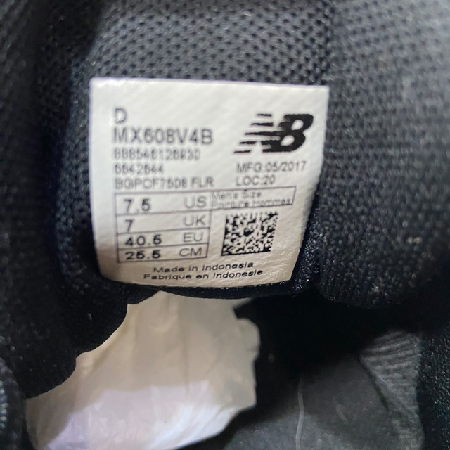 『送料無料』New balance ニューバランス 608v4 ブラック レザー スニーカー