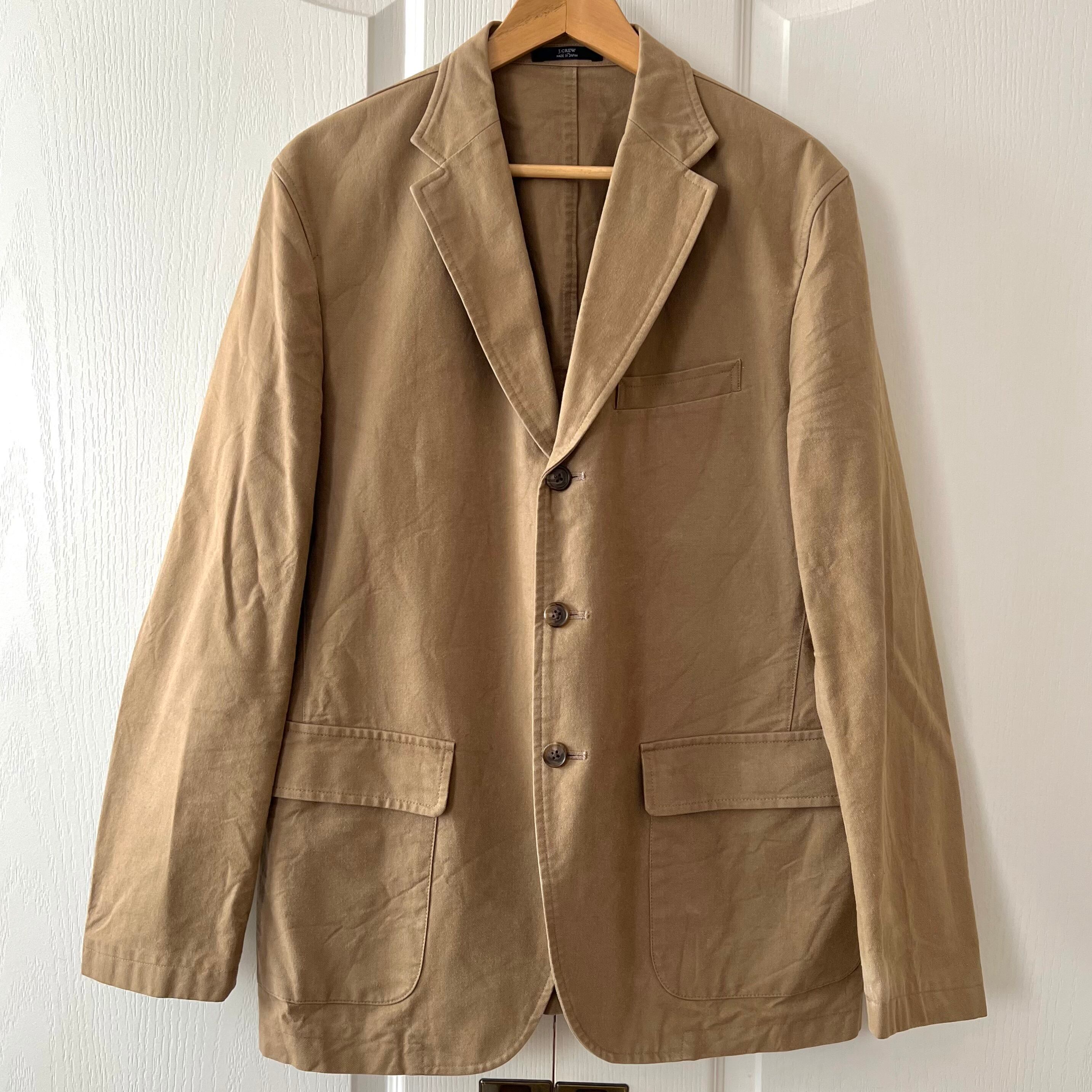 J.crew ジェイクルー テーラード ジャケット ベージュ ブレザー L