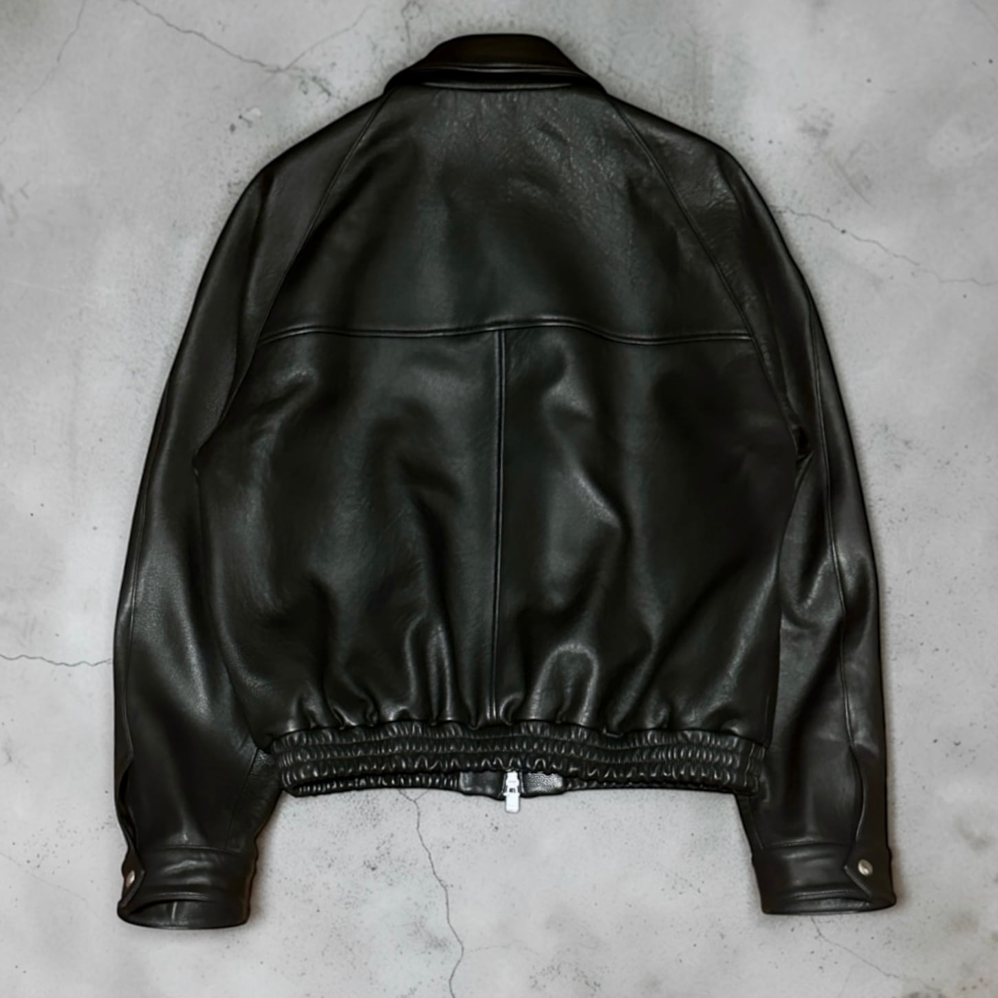 TonywacK  [VINTAGE LAMB LEATHER BOMBER JACKET]