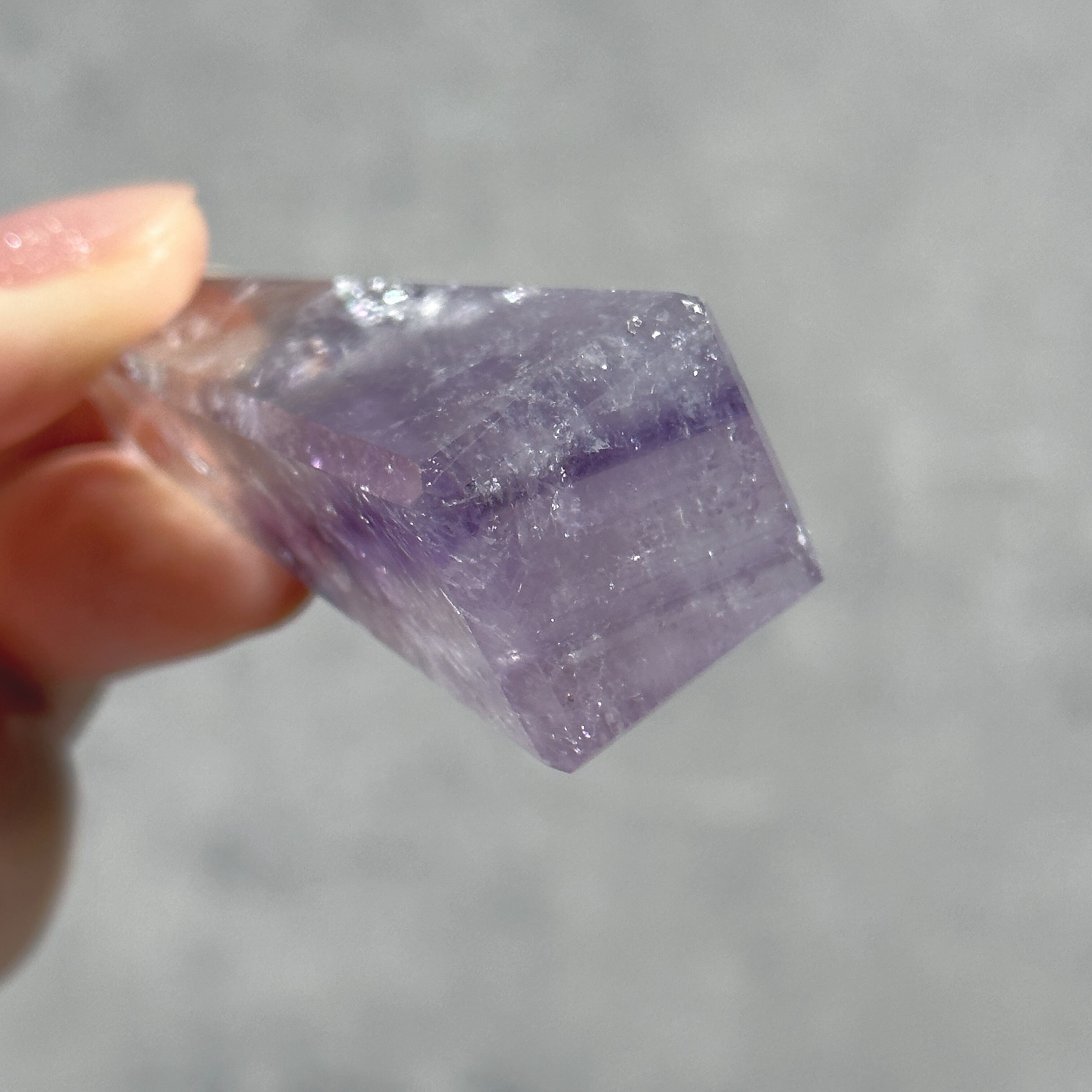 虹◎ファントムアメジスト オベリスク11◇Phantom Amethyst ◇天然石