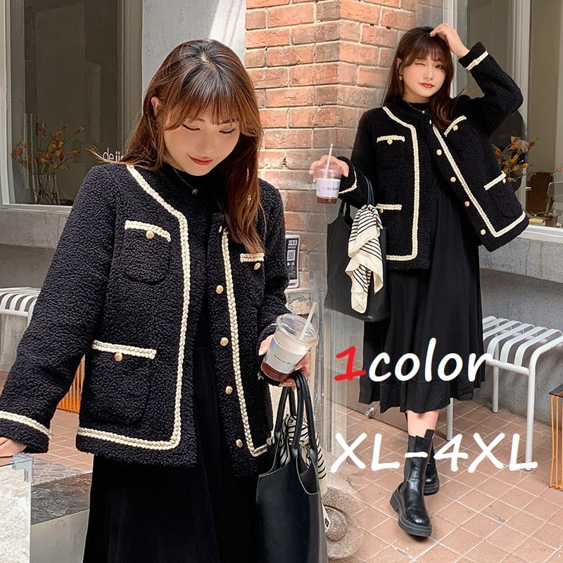 ノーカラージャケット レディース トップス ジャケット ノーカラー