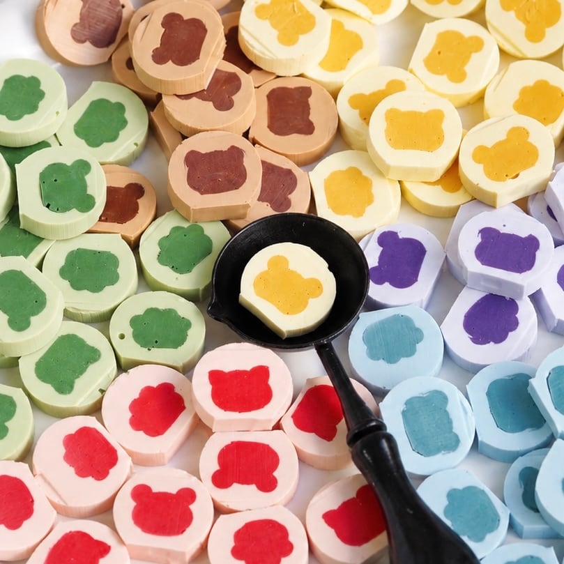 彩りアイスクリームボール｜Colorful Ice Cream Balls・シーリング