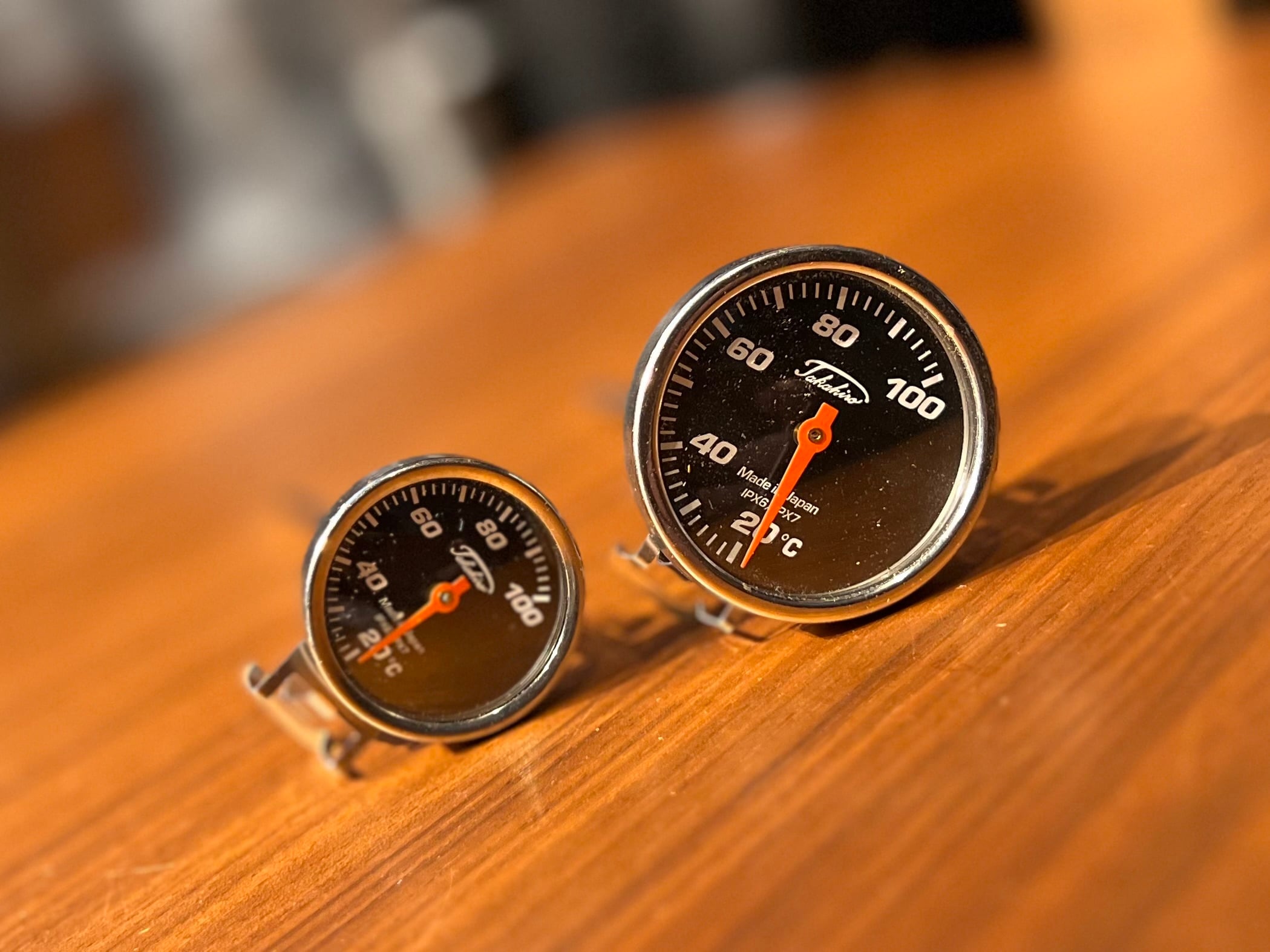 タカヒロ サーモメーター 33Φ ブラック | COFFEE LAB KOMAMEYA