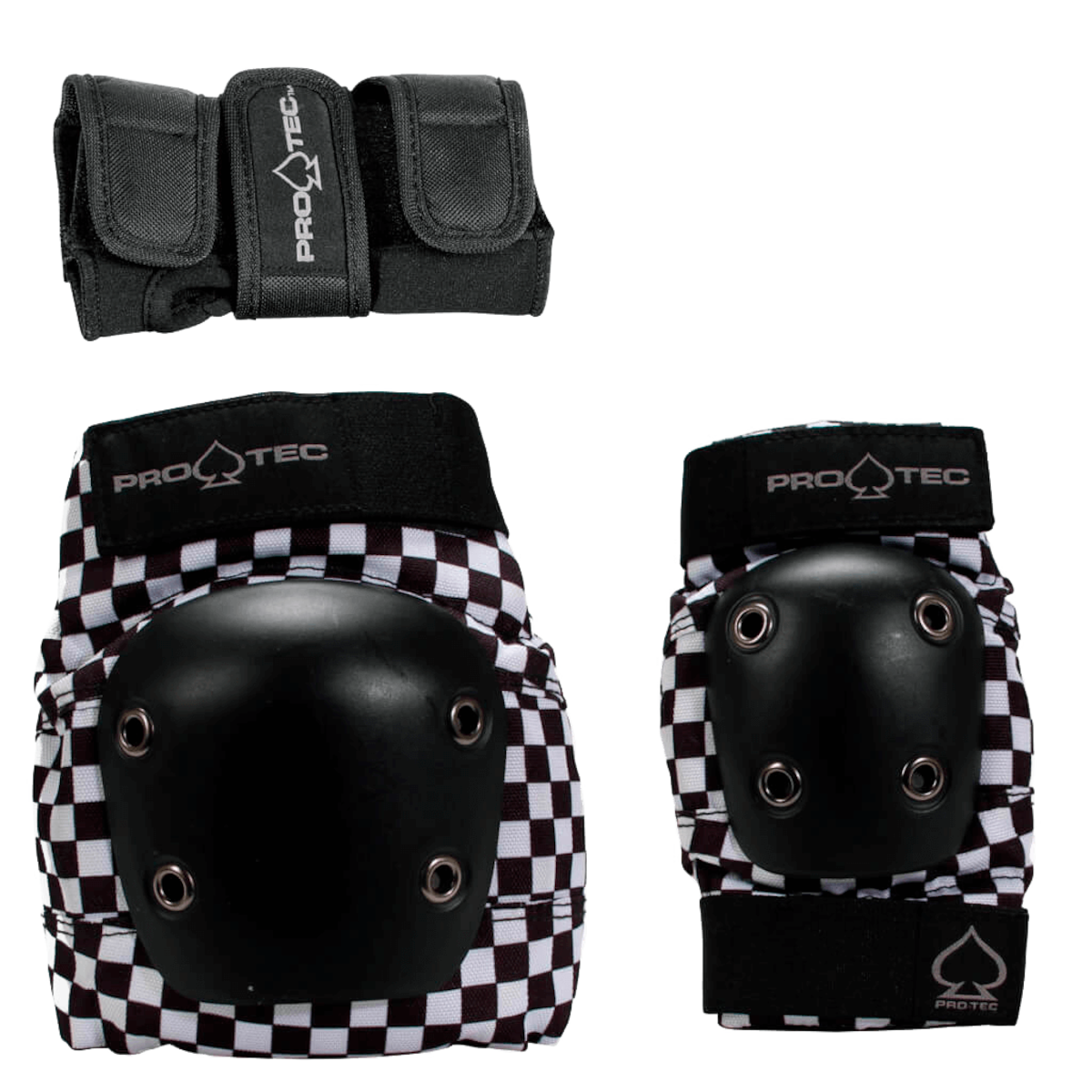 STREET / SKATE Jr. 3-PACK （BLACK CHECKER） | PRO-TEC HELMET