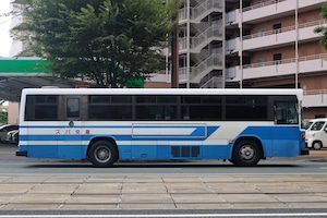 売れ筋№1！九州産交路線バス型ペンケース　九州産交80周年記念グッズ