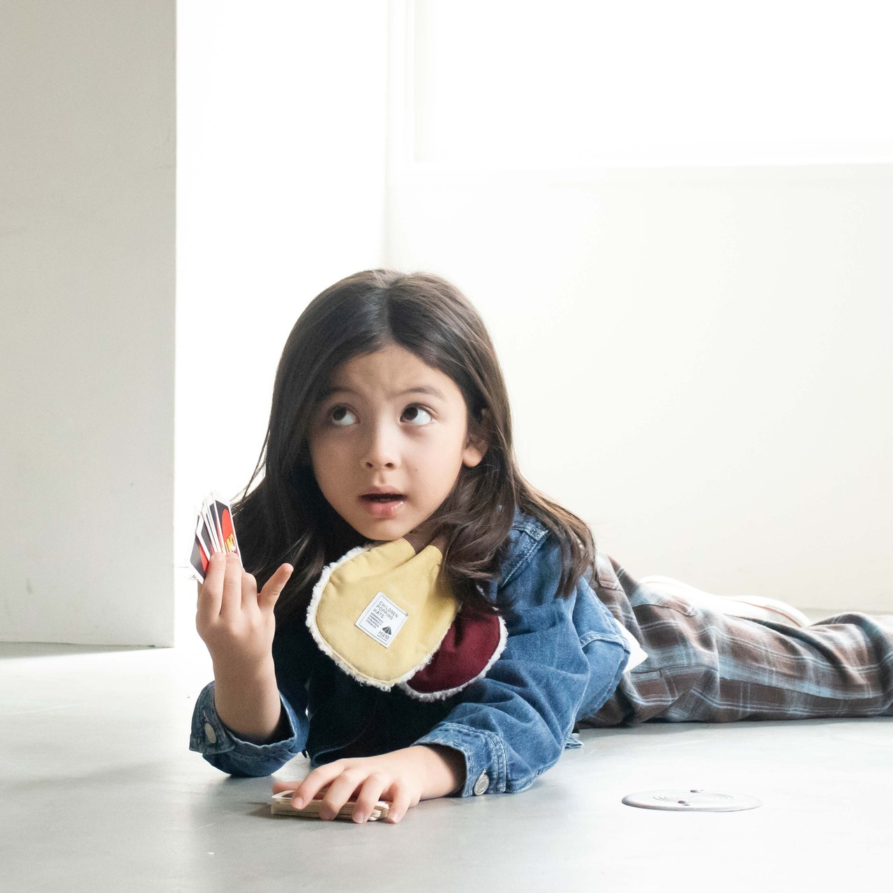 ボアマフラー【マルチレモンイエロー】ブランド 子供 帽子 男の子 女の子 男女兼用 日本製 冬 出産祝い キッズ ギフト