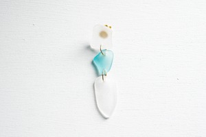 012-011 Sea Glass Earring
