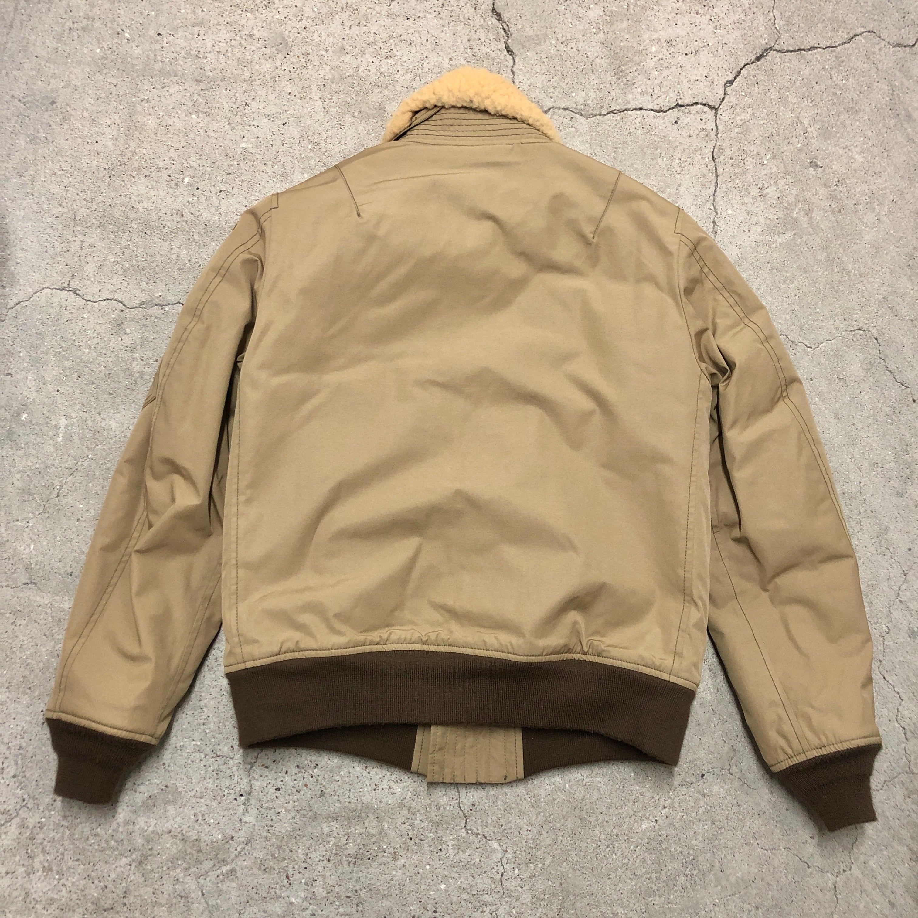AVIREX/B-15/Flight Jacket/L/フライトジャケット/襟ボア/レザー AVIREX/B-15/Flight Jacket/L/フライトジャケット/襟ボア/レザー