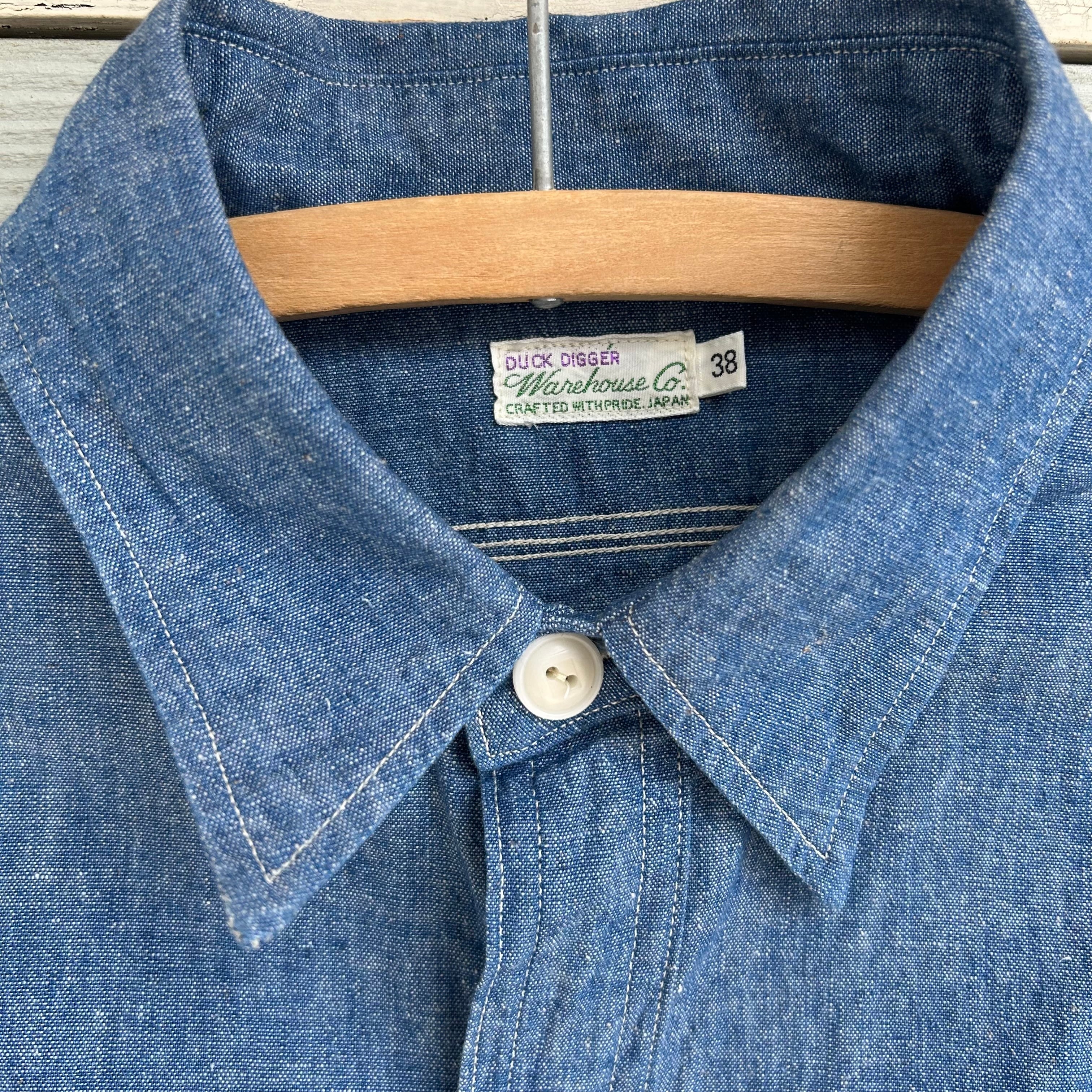 WAREHOUSE Lot.3048 BIG YANK TYPE CHAMBRAY SHIRTS | union online shop