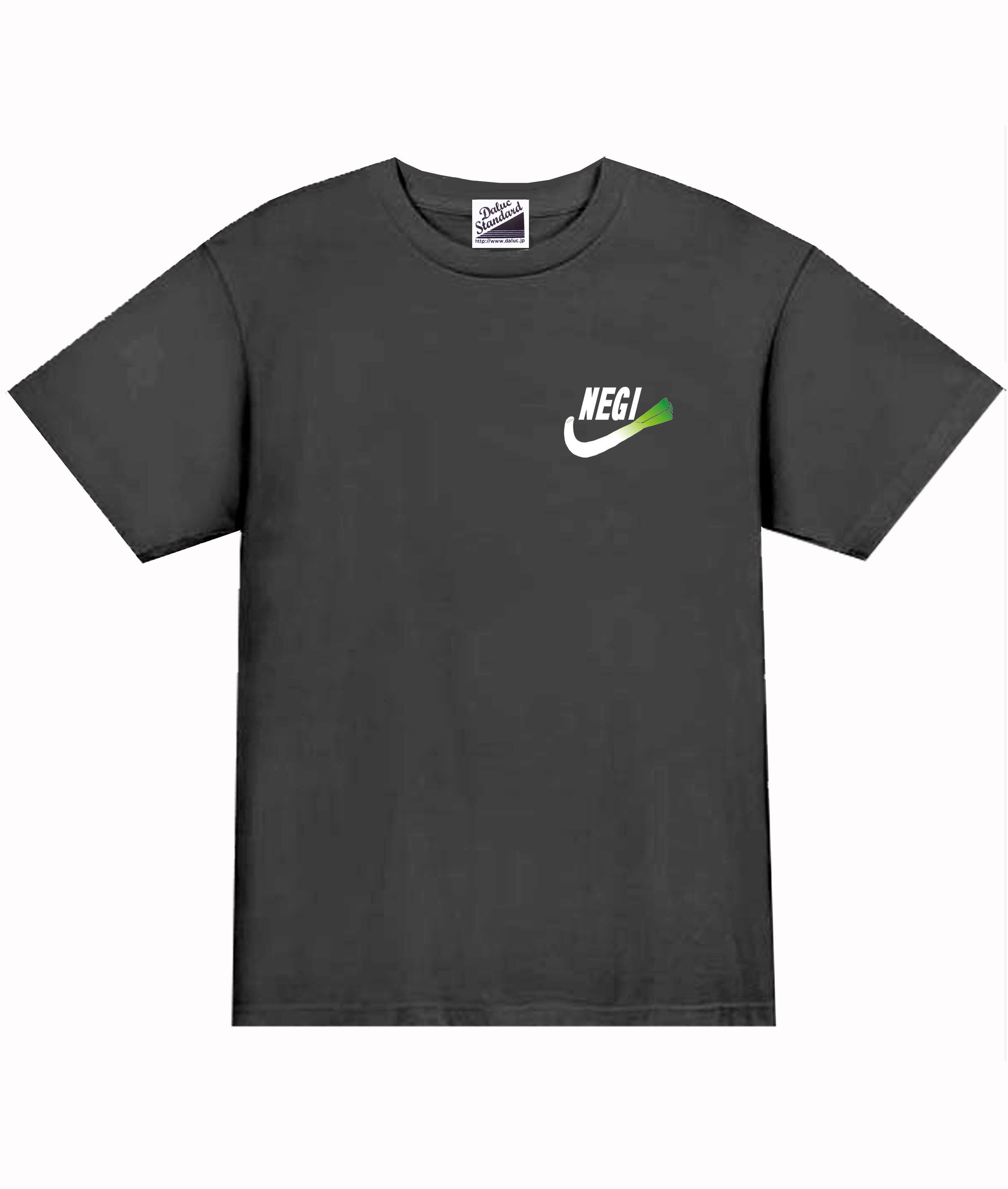 NEGI/バックプリント半袖S～3XL］ ねぎTシャツ 面白い おもしろTシャツ