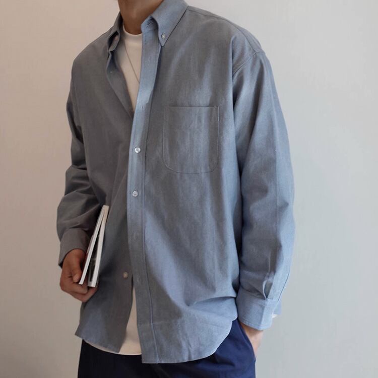 ★HEAVYWEIGHT AMERICAN COLLEGE STYLE OXFORD SHIRT　　　A0727