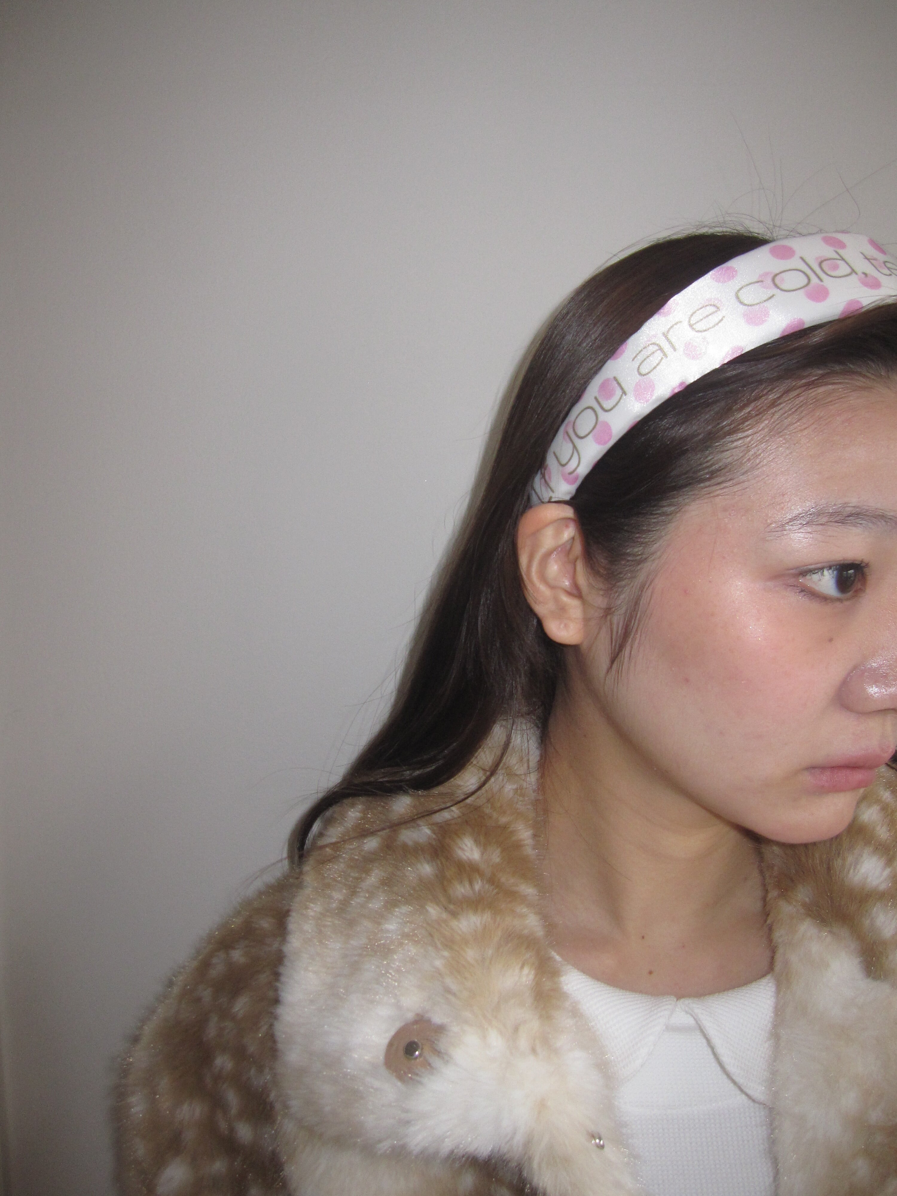 ヘアアクセサリー yiyounggyeoung Tea Pink Dot Hairband Tea Pink Dot Hairband (yiyounggyeoung ) | n.k atelier