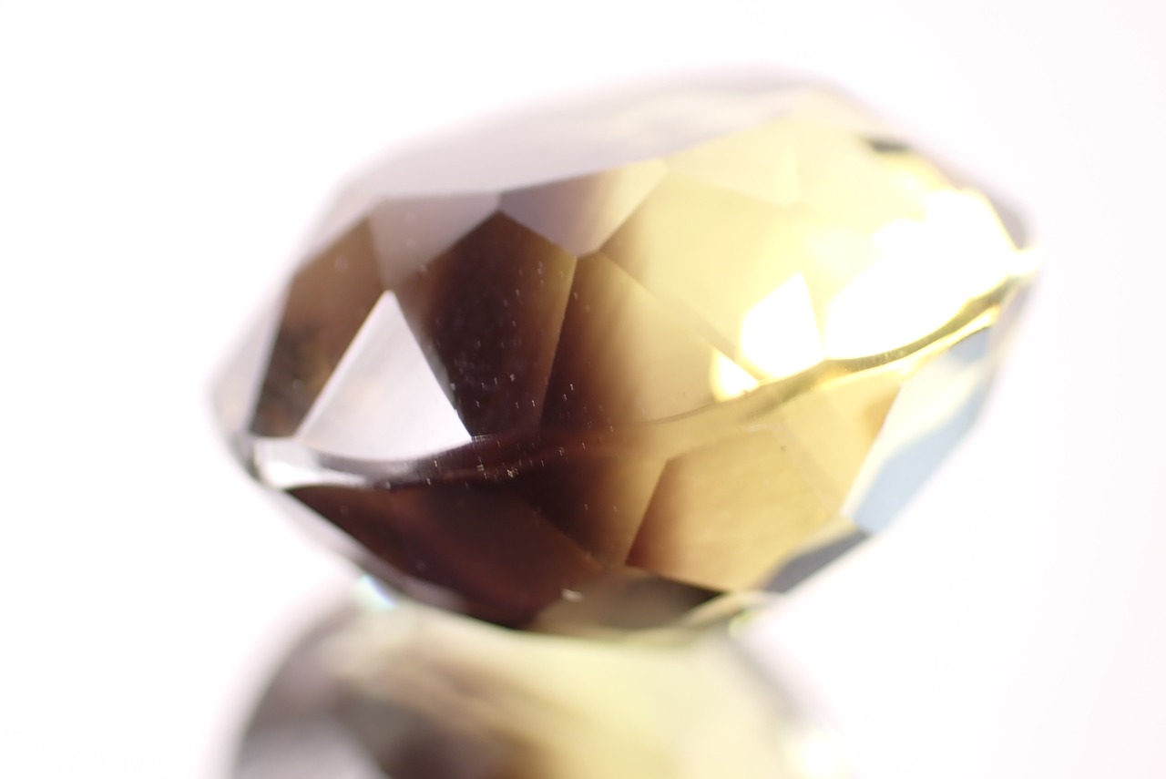 バイカラーレモンクォーツ　18.32ct　[D12-20]