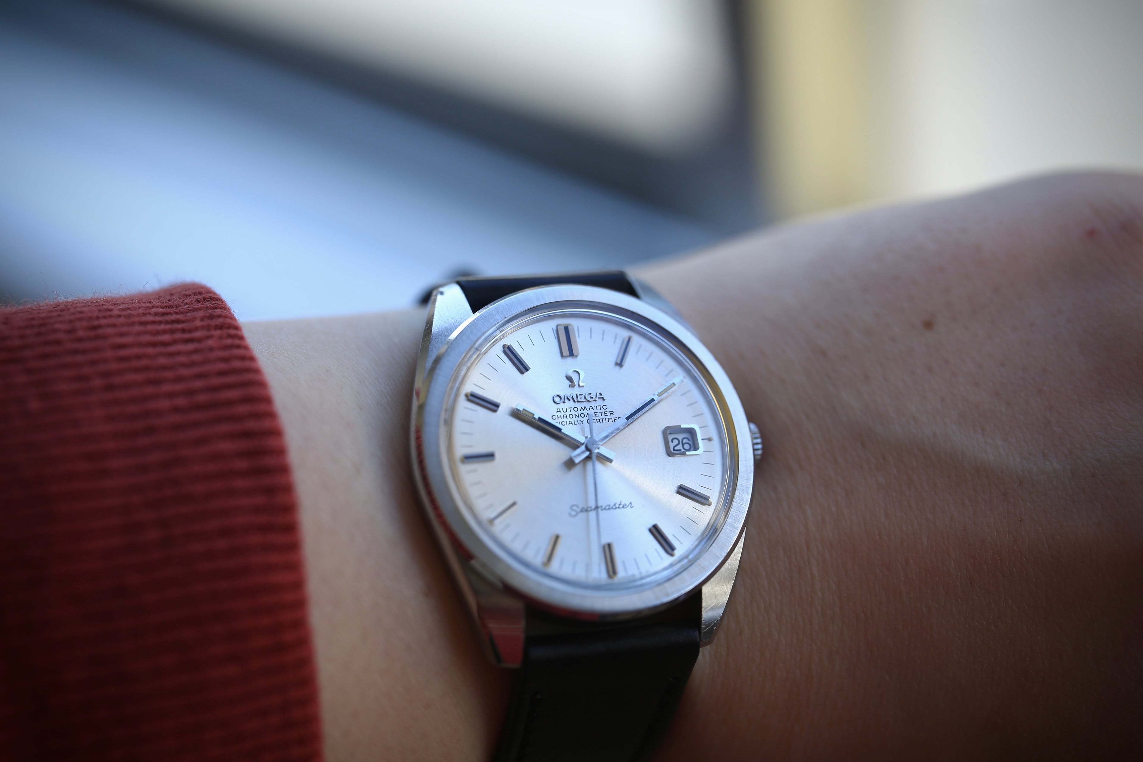 OMEGA】1967年製 オメガ シーマスタークロノメーター 中期仕様 自動