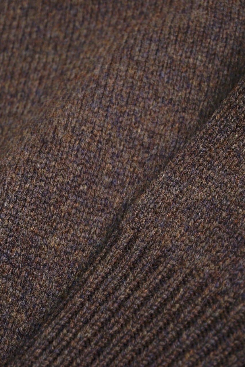 Hand Framed Super Merino Mock P/O