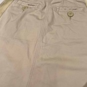 MARC JACOBS マークジェイコブス ベルト付き ツイルコットン タイト スカート 2 /ベージュ系/(株)ルック代理