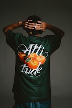 "ATTITUDE" T-SHIRT (Dark Green)